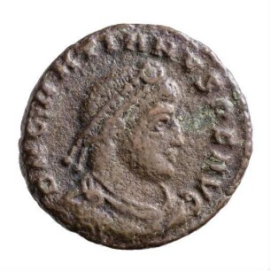 Münze, Aes 3, 24. August 367 - 17. November 375 n. Chr.