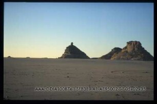 Panorama v. Lager Ä95/2 bei Sonnenaufgang (Anschluß Bild 34)