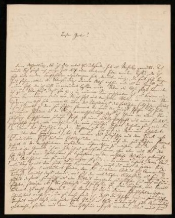 Nr. 5: Brief von Rudolf von Jhering an Carl Friedrich Wilhelm von Gerber, Gießen, 2.1.1855