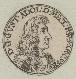 Bildnis von Gustav Adolph von Mecklenburg