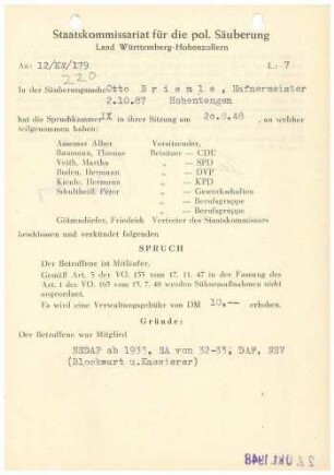Briemle, Otto