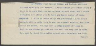 Brief an Ethel Smyth : 11.1902