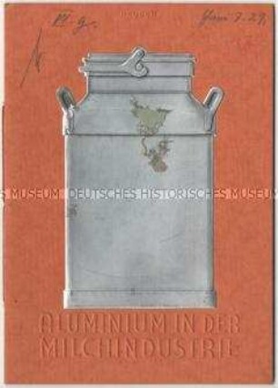 Milchwirtschaftliche Geräte aus Aluminium