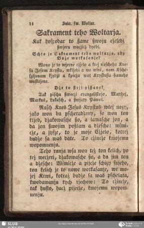 Sakrament teho Woltarja