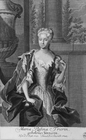 Bildnis Maria Rosina Trierin