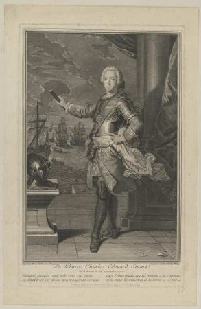 Bildnis des Charles Edouard Stuart