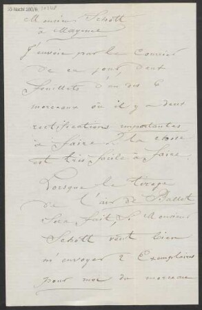 Brief an B. Schott's Söhne : 08.10.1886