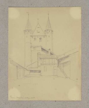 Innenhof von Schloss Thun