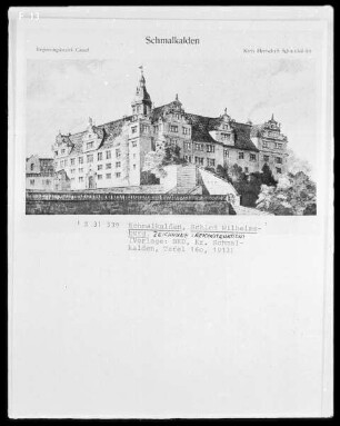 Schmalkalden, Schloss Wilhelmsburg: Rekonstruktion