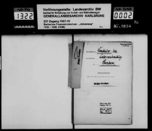Tannhauser, Max, Ledergroßhandlung in Pforzheim Käufer: Robert Langbein & Gustav Stätter in Backnang