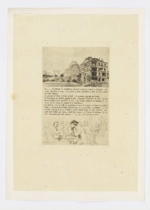 1. Mai – Les batteries de Montretout…, Blatt 11 der Folge "Paris sous la commune"
