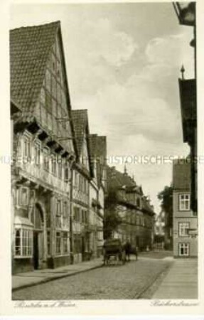 Die Bäckerstraße in Rinteln
