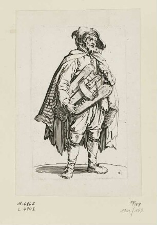 Drehleiermann, Blatt 2 der Folge "Bettler"