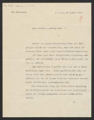Brief an Lilli Lehmann : 09.03.1922