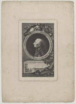 Bildnis des Fridericus. II., Borussia Rex