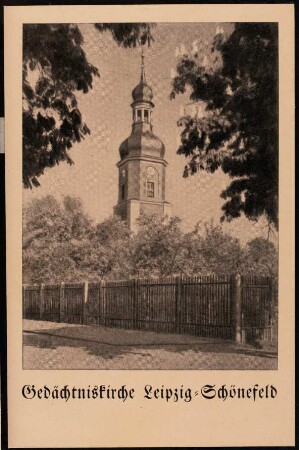 Gedächtniskirche Leipzig-Schönefeld