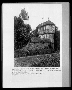 Schloss — Gartenhaus der Hedwig von Bodenhausen