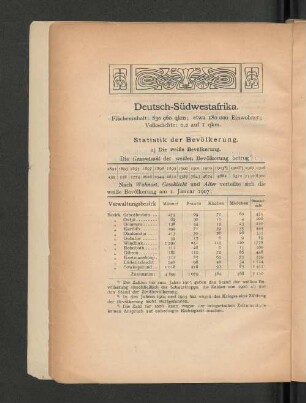 Statistik der Bevölkerung