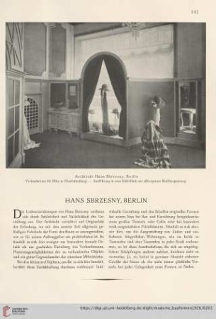 25: Hans Sbrzesny, Berlin