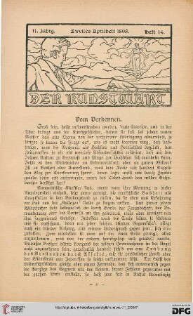 Heft 14 (2- Aprilheft 1898)