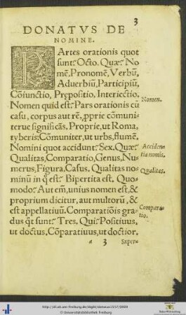 Aelii Donati Methodus
