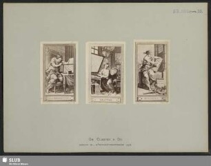 La Perspective, Gravure und Ecriture