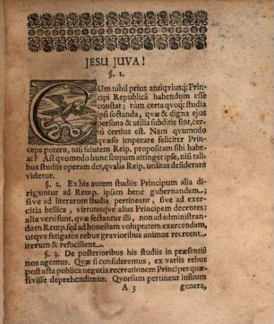 Dissertationem acad. de non indigna principibus delectatione, ab artibus mechanicis petita