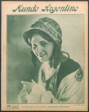 Del teatro español en la Argentina: Amparo Aliaga [Fotografía]