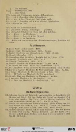 Waffen (Nr. 106-263)