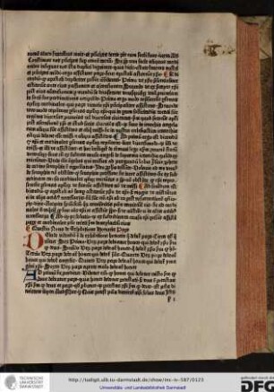 Deinde videndum est de exhibitione honoris qe debetur pape, circa quod queruntur sex, primo utrum pape debeatur honor qui debetur Christo secundum quod deus...