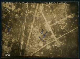Foto des Geländes um und südlich von La Bassée (Luftbild)