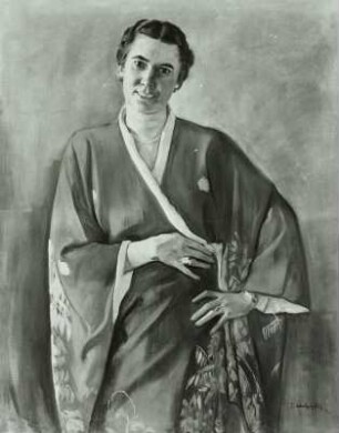 Bildnis Hanna Hausmann-Kohlmann, Malerin