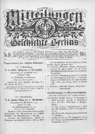 1904,10: No. 10