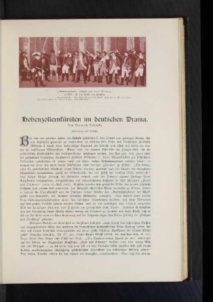 Hohenzollernfürsten im deutschen Drama