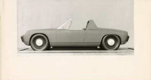 Porsche Sportwagen "VW-Porsche 914" von Heinrich Klie