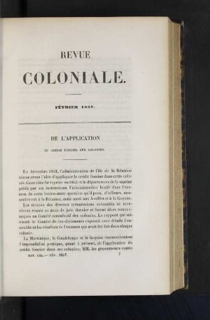 De l'application