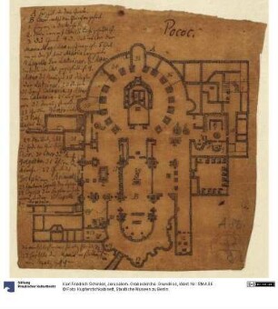 Jerusalem. Grabeskirche. Grundriss