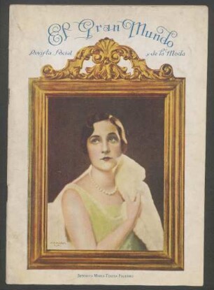 [Retrato de] Señorita María Teresa Paunero
