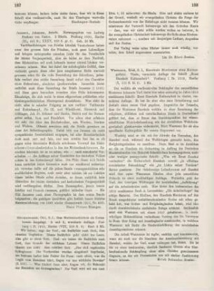 187 [Rezension] Janssen, Johannes, Johannes Janssens Briefe