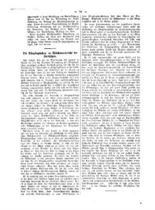 Die Säuglingspflege im Mädchenunterricht der Volksschule