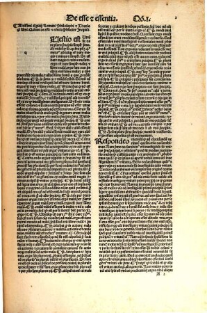 De esse et essentia, de mensura angelorum, et de cognitione angelorum