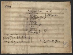 Konzertante Sinfonien; fl, vla, vlc, orch; D-Dur; M B 27