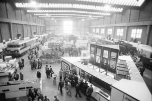 Basel (Schweiz): Gesamte Ausstellungshalle von oben