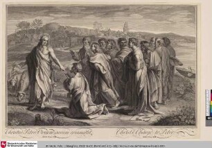 Christus Petro Ovium curam committit; Christ's Charge to Peter