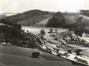 Muldental : Muldental bei Roßwein, aufwärts gesehen, an der Silberwäsche bei Wolfstal oberhalb Roßwein