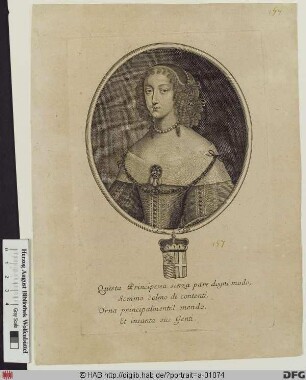 Bildnis Henriette Adelheid, Kurfürstin von Bayern, geb. Prinzessin von Savoyen