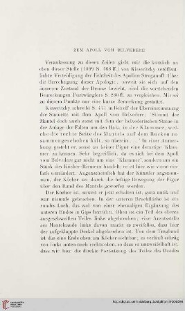 25: Zum Apoll von Belvedere