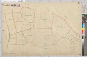 Westerkappeln (Westerkappeln), Zusammenlegung Metten, Urkarte II Westerkappeln Flur 63