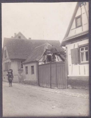 Fachwerk. Hofanlage
