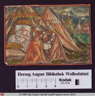 Judith und ihre Magd mit dem Kopf des Holofernes.